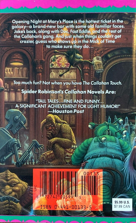 The Callahan Touch by Spider Robinson 1995 Ace Paperback