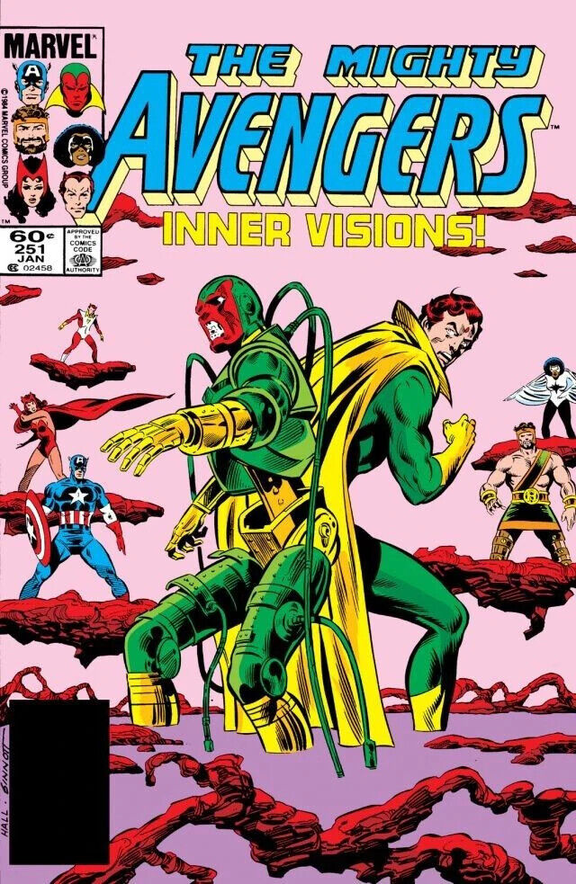 Marvel Comics Avengers #251 Copper Age 1985