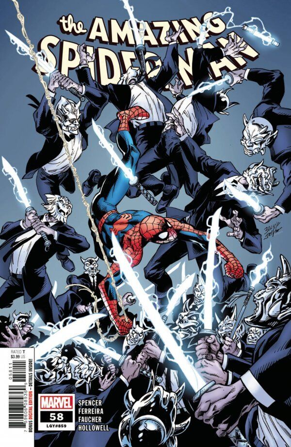 Marvel Comics Amazing Spider-man #58 Legacy #859 Modern Age 2021 Variant