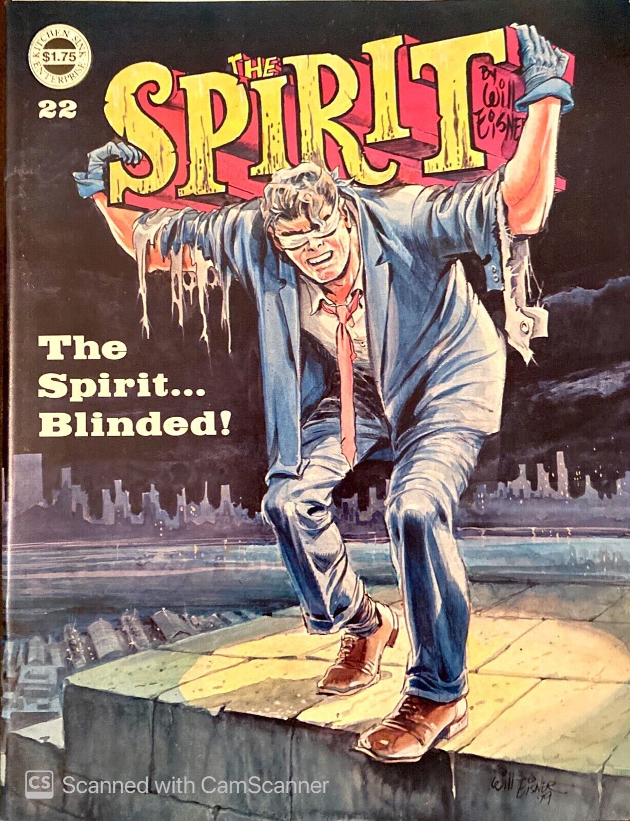 Kitchen Sink Enterprises The Spirit #22 1980 Bronze Age