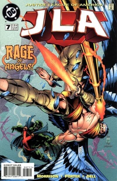DC Comics JLA #7 Modern Age 1997 Justice League of America Grant Morrison