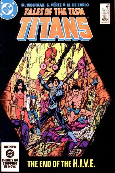 DC Comics Tales of the Teen Titans #47 Copper Age 1984