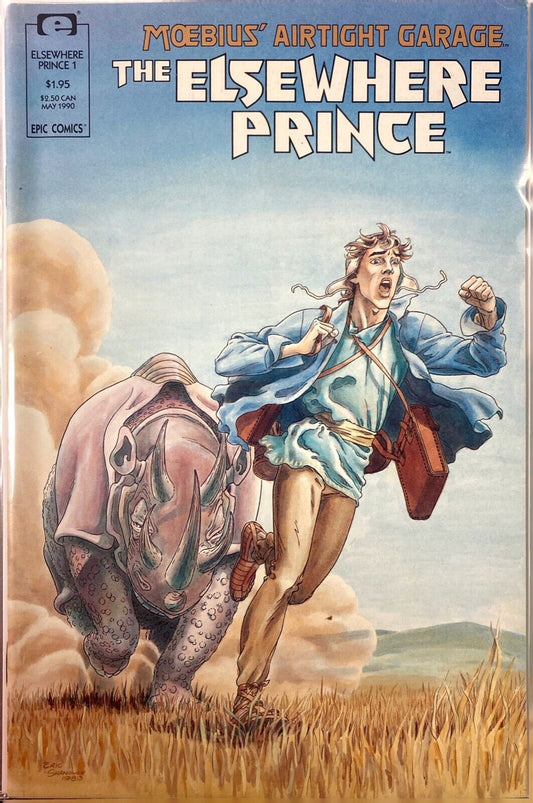 Epic Comics Moebius' Airtight Garage The Elsewhere Prince #1-6 1990 Copper Age
