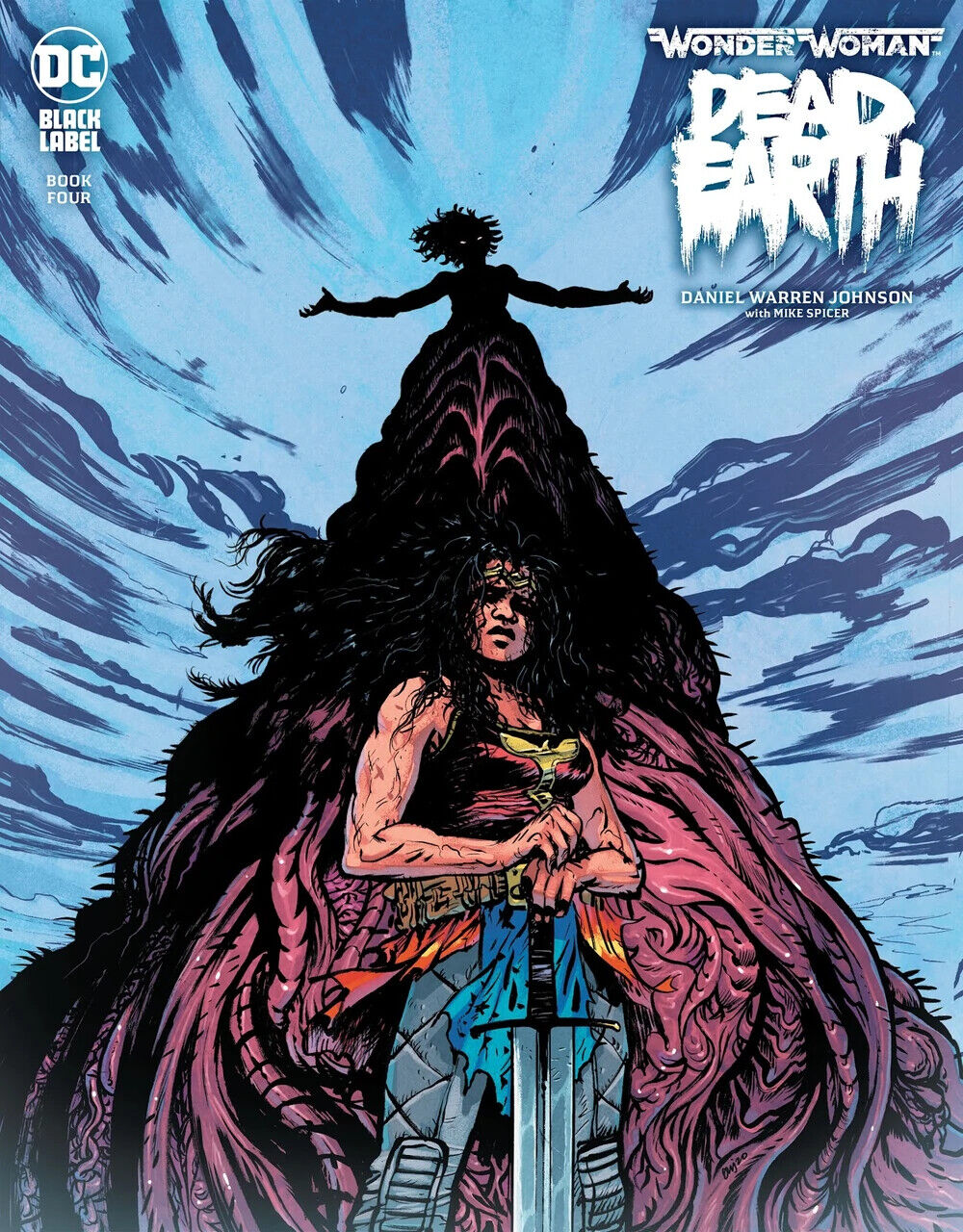 DC Comics Wonder Woman Dead Earth #4 Modern Age 2020 Black Label
