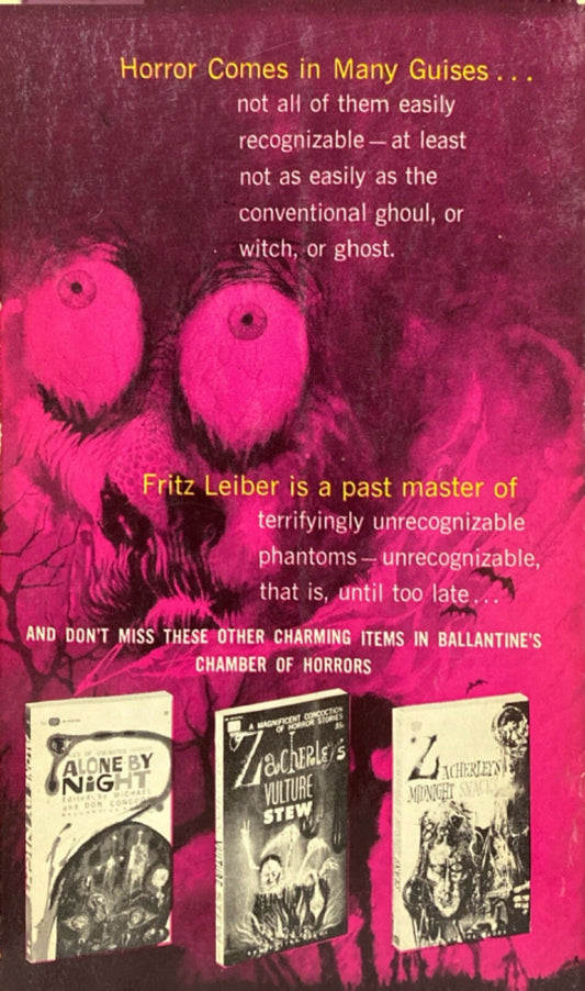 Shadows with Eyes by Fritz Leiber 1962 Ballantine 577 Paperback