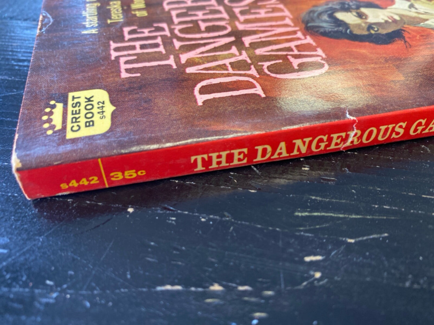 The Dangerous Games by Tereska Torres 1961 Crest s442 Paperback