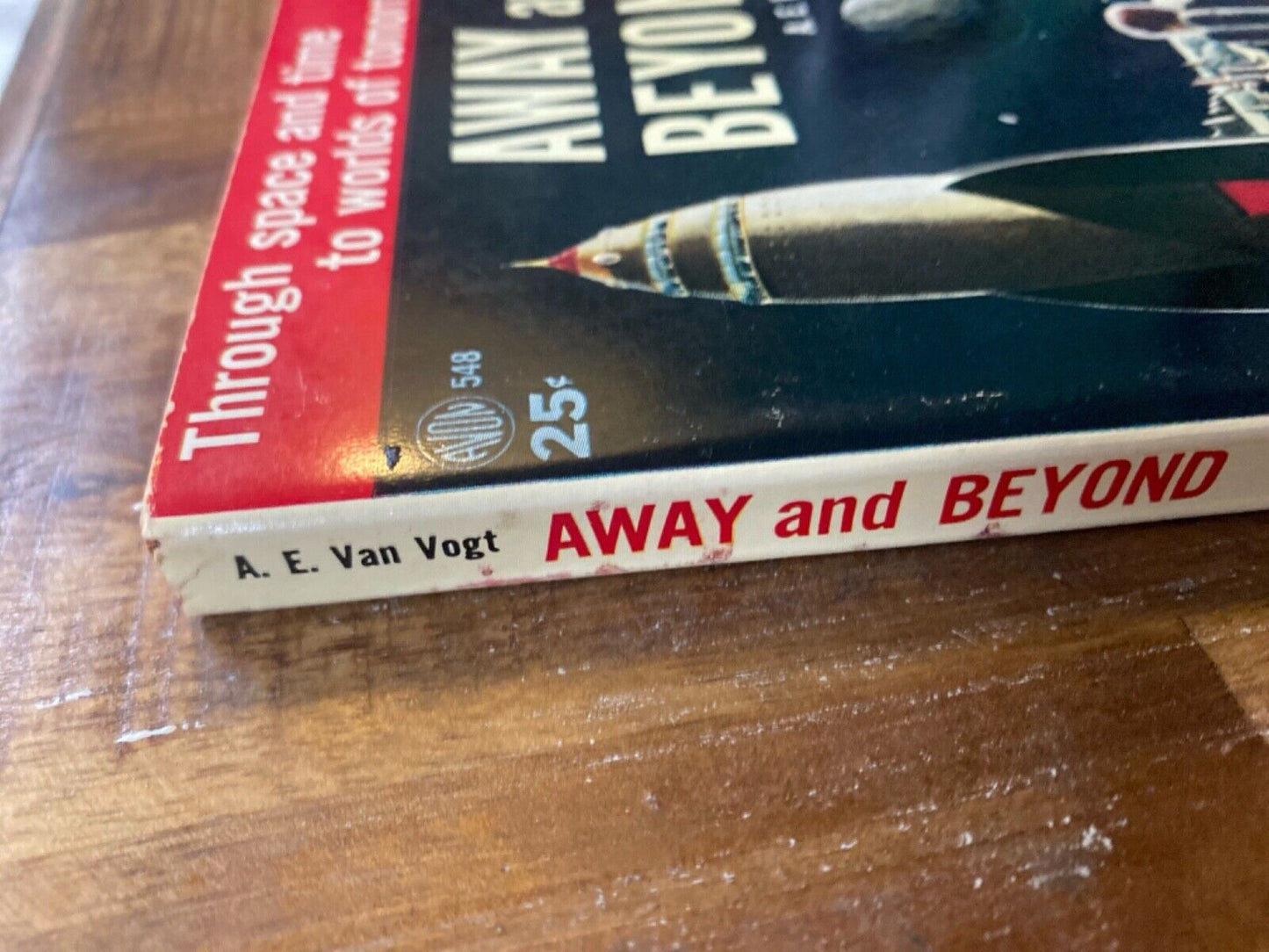 Away and Beyond by A.E. Van Vogt 1952 Avon 548 Paperback First