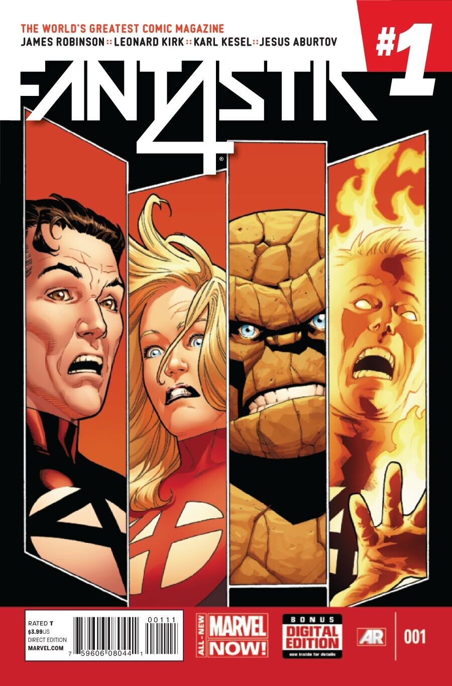 Marvel Comics Fantastic Four #1 Modern Age 2014