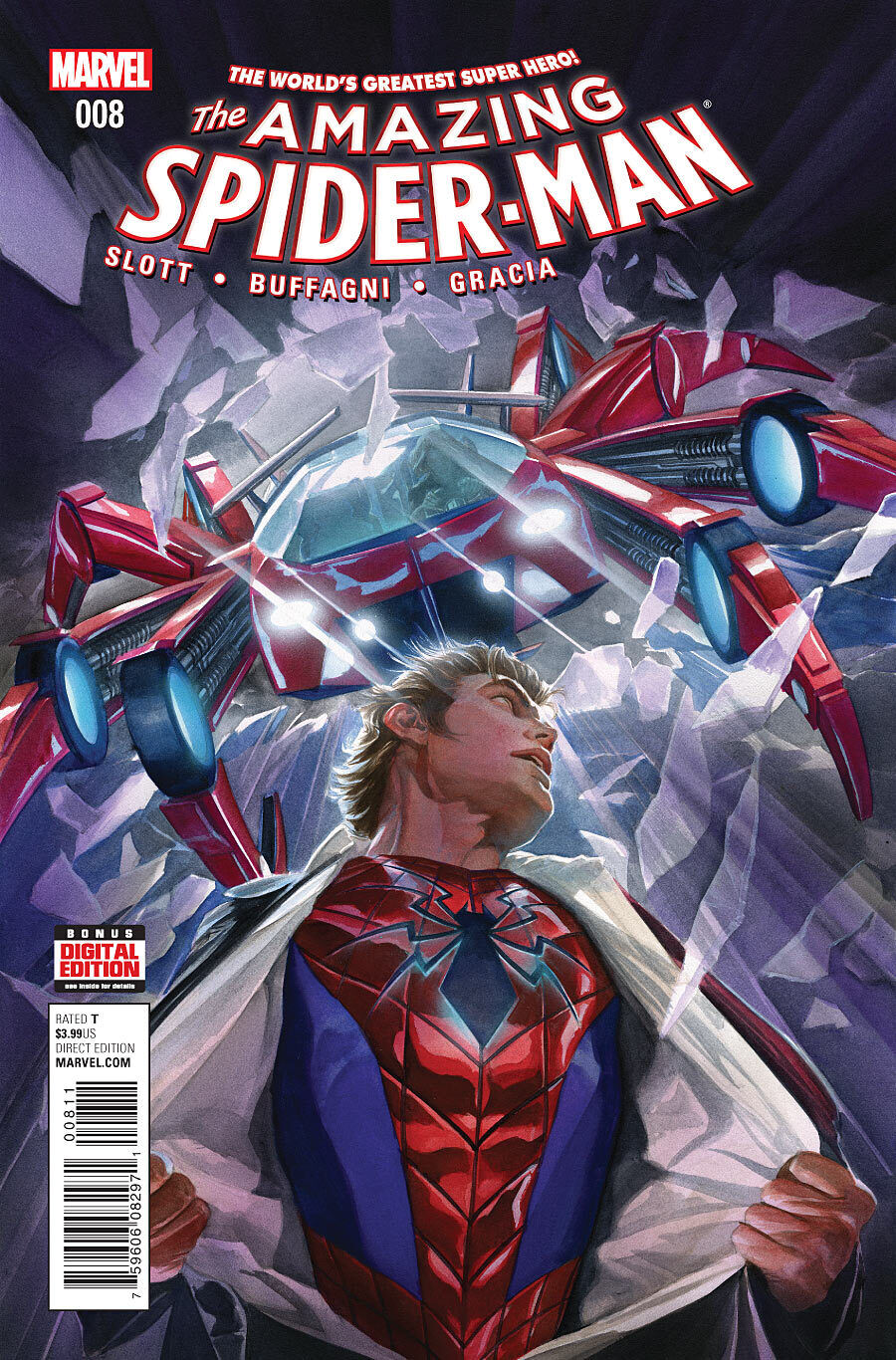 Marvel Comics Amazing Spider-man #8 Modern Age 2016