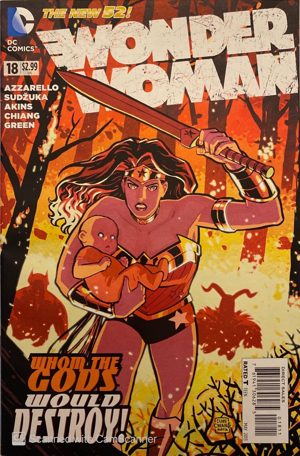 DC Comics Wonder Woman #18 Modern Age 2013