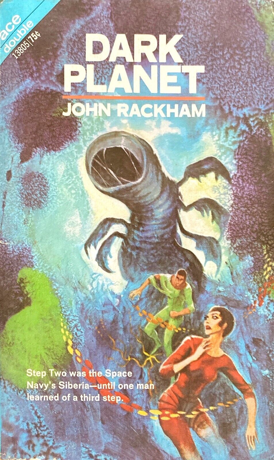 The Herod Men by Nick Kamin/Dark Planet by John Rackham Ace Double Paperback