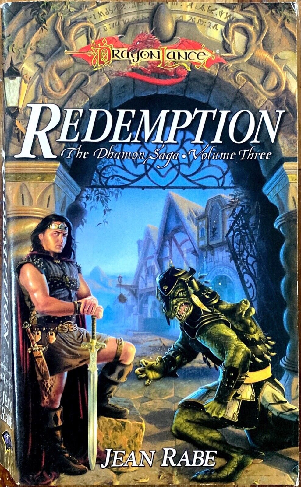 Redemption by Jean Rabe Wizards of the Coast Paperback Dhamon Saga Dragonlance