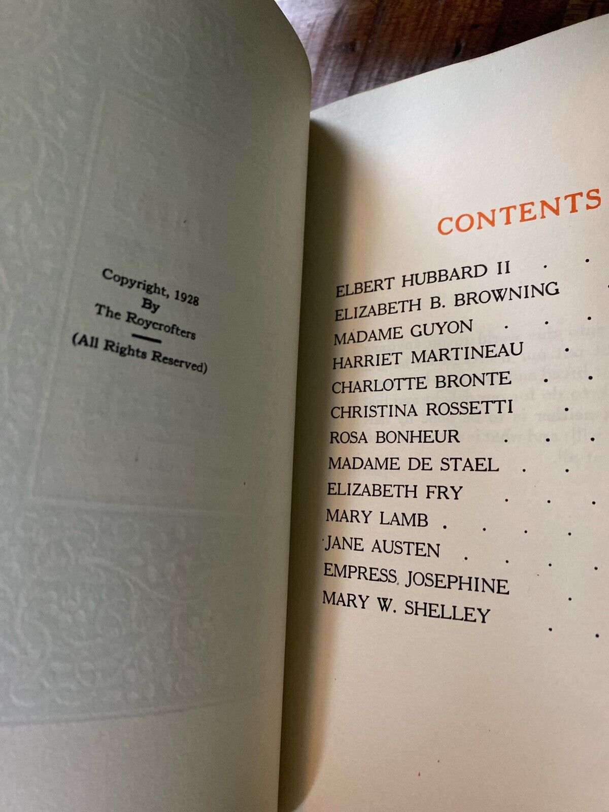 Little Journeys to Homes of the Great by Elbert Hubbard Vol II Famous Women