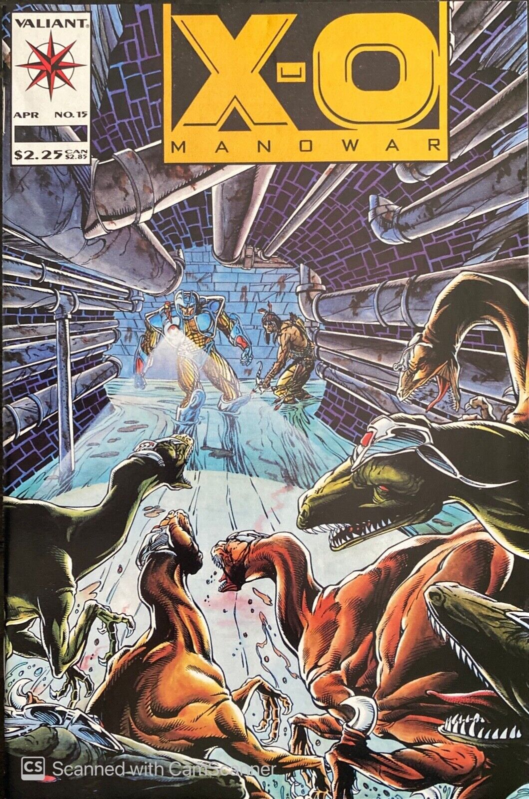 Valiant Comics X-O Manowar #15 Modern Age 1993 Turok