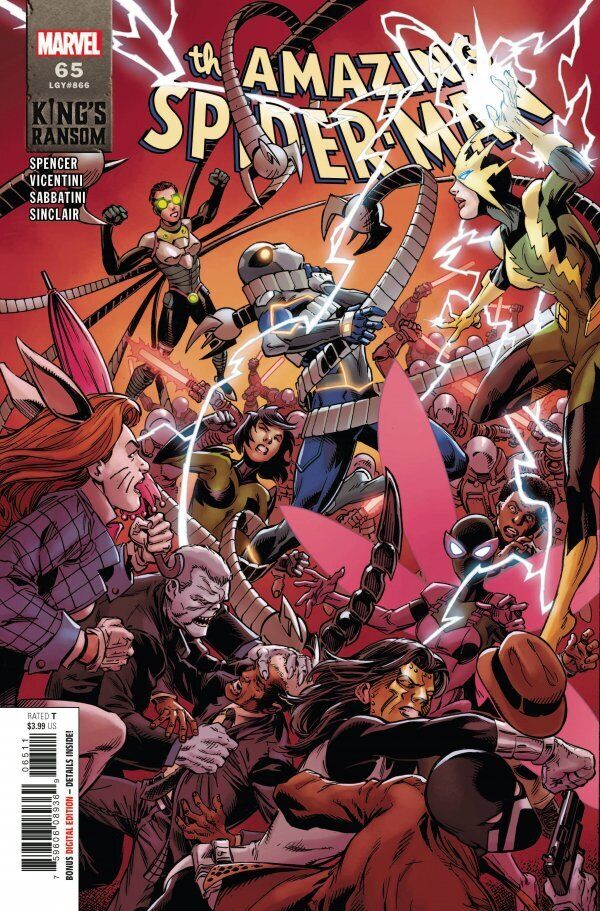Marvel Comics Amazing Spider-man #65 Legacy #866 Modern Age 2021 King's Ransom