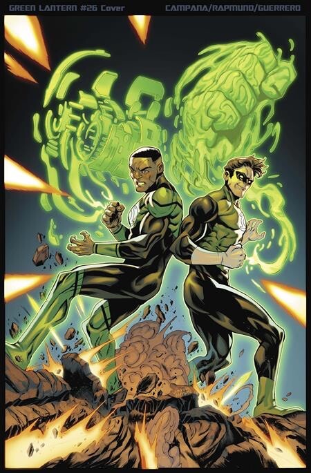 DC Comics Green Lantern #26 Campana & Rapmund Variant FOC 8.4.2025 Pre-Order