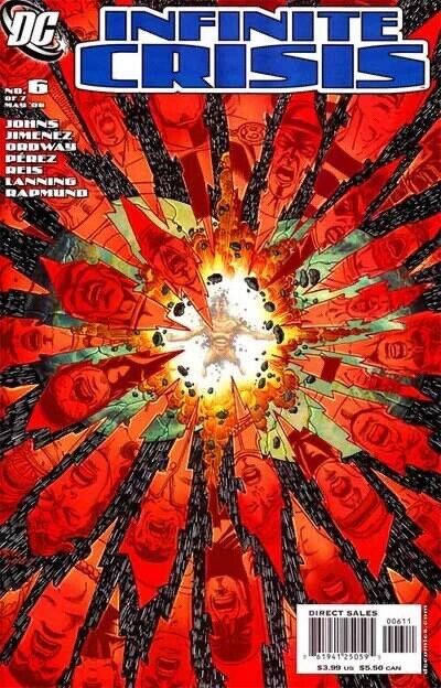 DC Comics Infinite Crisis #6 Modern Age 2006 Variant