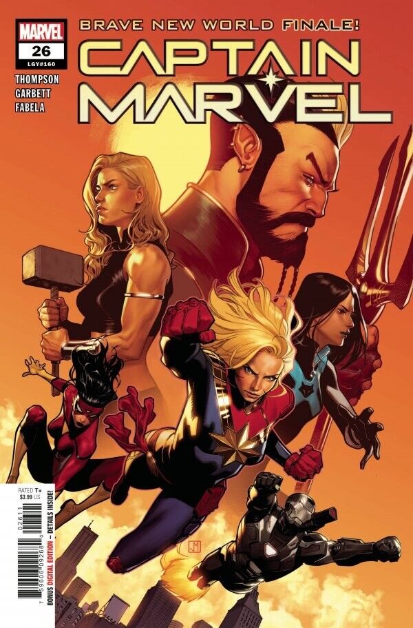Marvel Comics Captain Marvel #26 (Legacy #160) Modern Age 2021