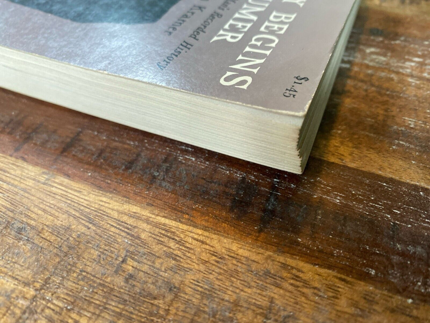History Begins at Sumer by Samuel Noah Kramer 1959 Anchor A175 Paperback