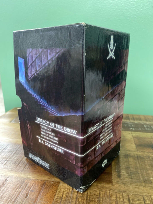 Legacy of the Drow Quartet by R.A. Salvatore Paperback D&D Forgotten Realms