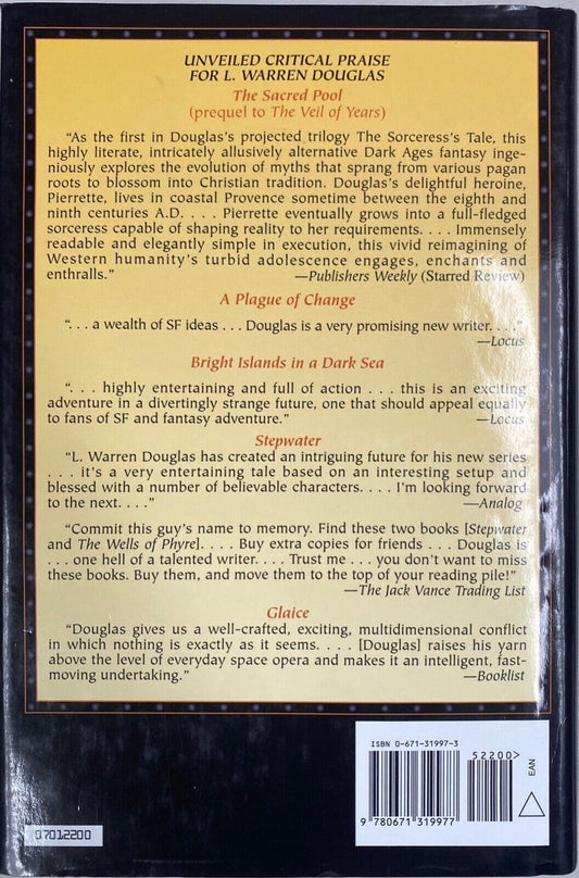 The Veil of Years by L. Warren Douglas 2001 Baen Hardcover