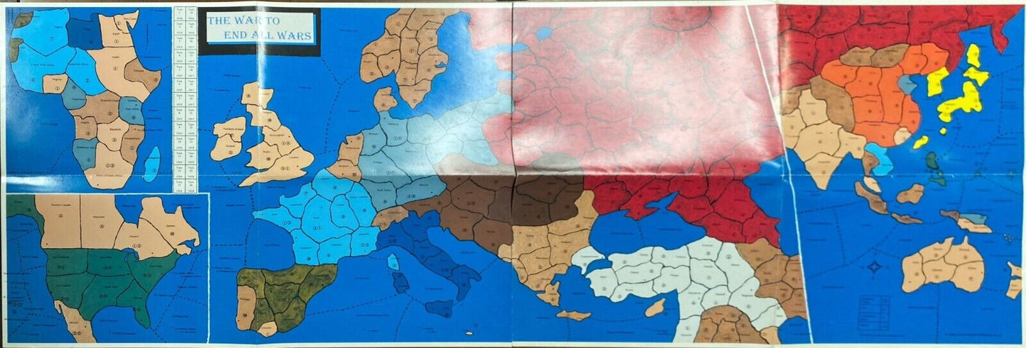 Guild of Blades The War to End All Wars Axis & Allies WWI Variant Unpunched