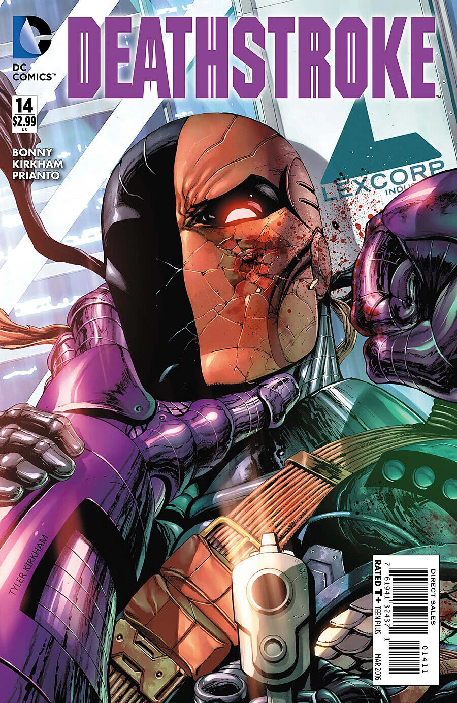 DC Comics Deathstroke #14 Modern Age 2016