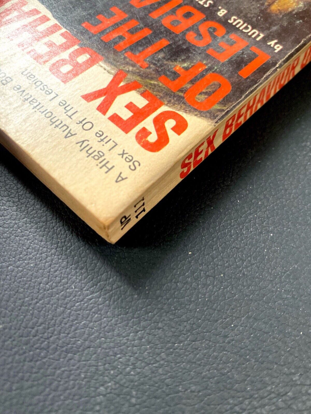 Sex Behavior of the Lesbian by Lucius B. Steiner 1964 Viceroy VP-111 Paperback