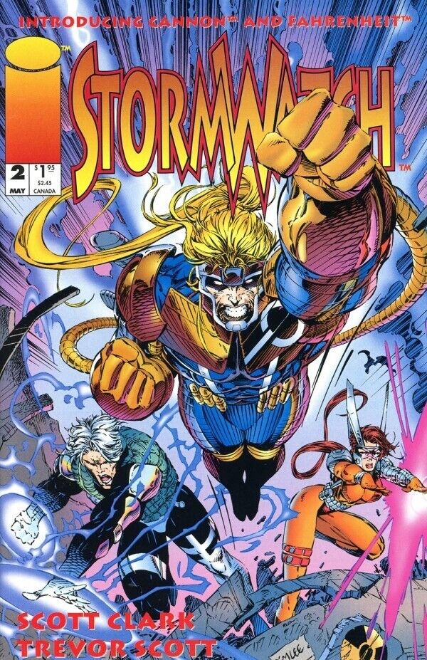 Image Comics Stormwatch #2 Modern Age 1993