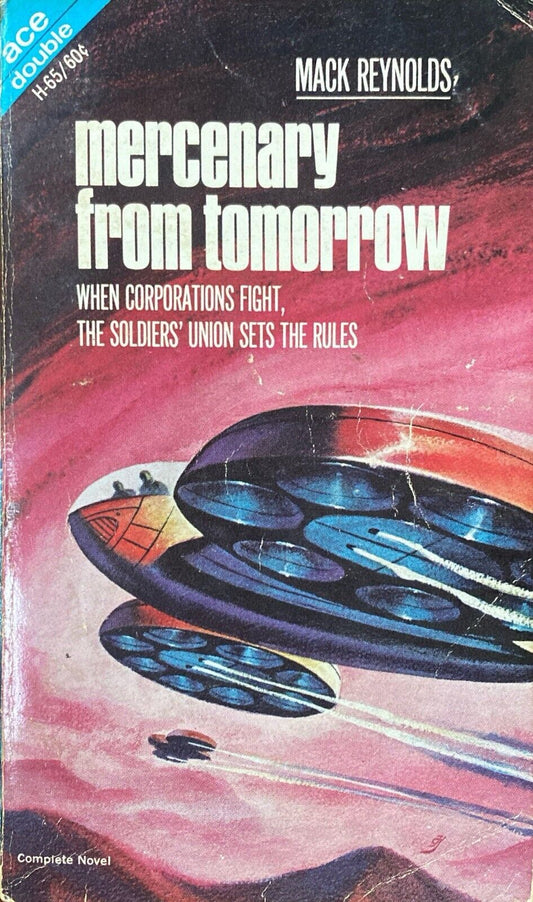 Mercenary From Tomorrow/The Key to Venudine by Reynolds/Bulmer Ace Double H-65