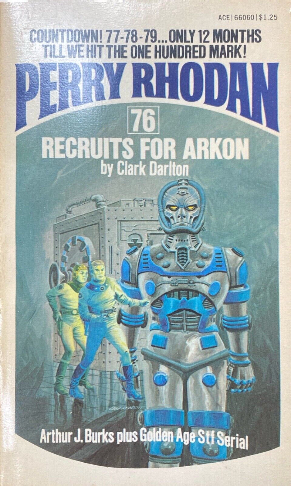 Perry Rhodan 76: Recruits for Arkon by Clark Darlton 1975 Ace Paperback