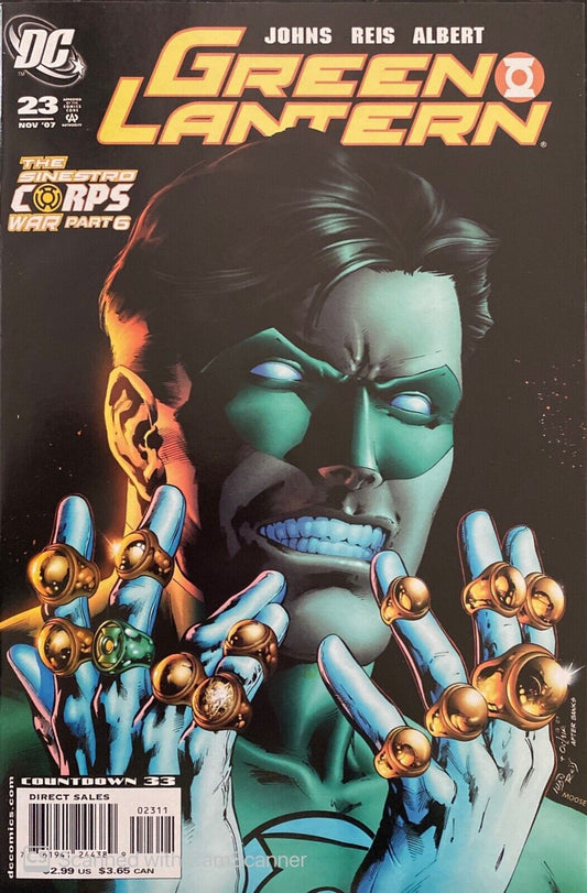 DC Comics Green Lantern #23 Modern Age 2007