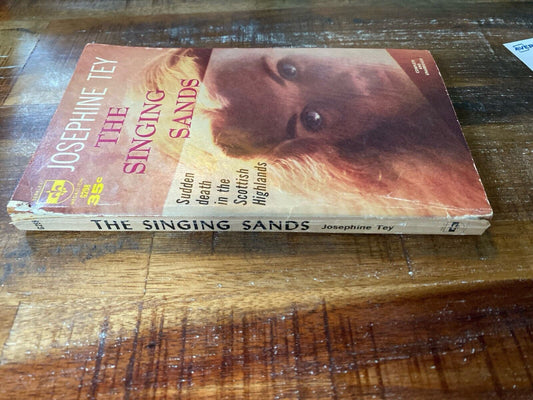 The Singing Sands by Josephine Tey 1960 Berkley Medallion G298 Paperback