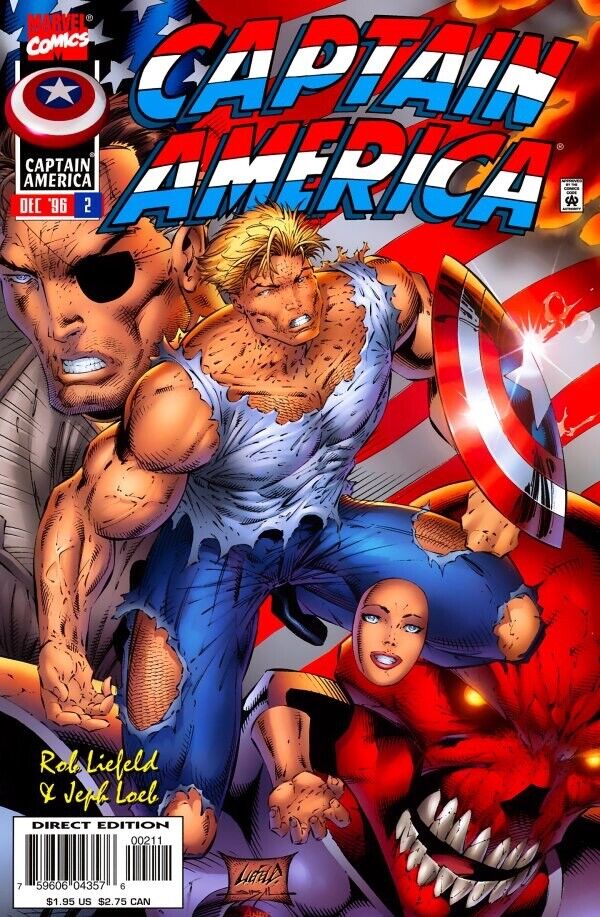 Marvel Comics Captain America #2 Modern Age 1996