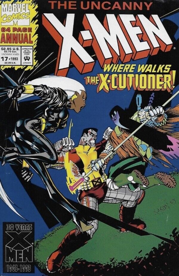 Marvel Comics Uncanny X-men Annual #17 Modern Age 1993