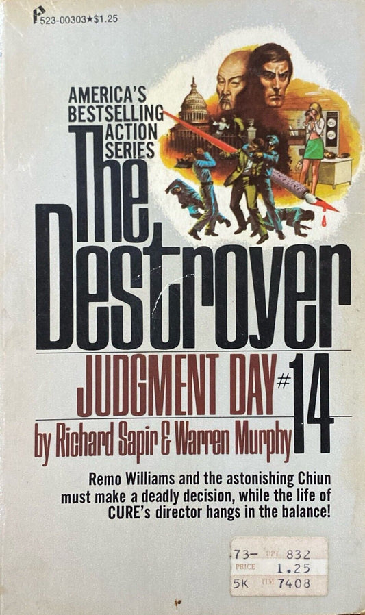 The Destroyer #14 Judgment Day by Warren Murphy & Richard Sapir 1974