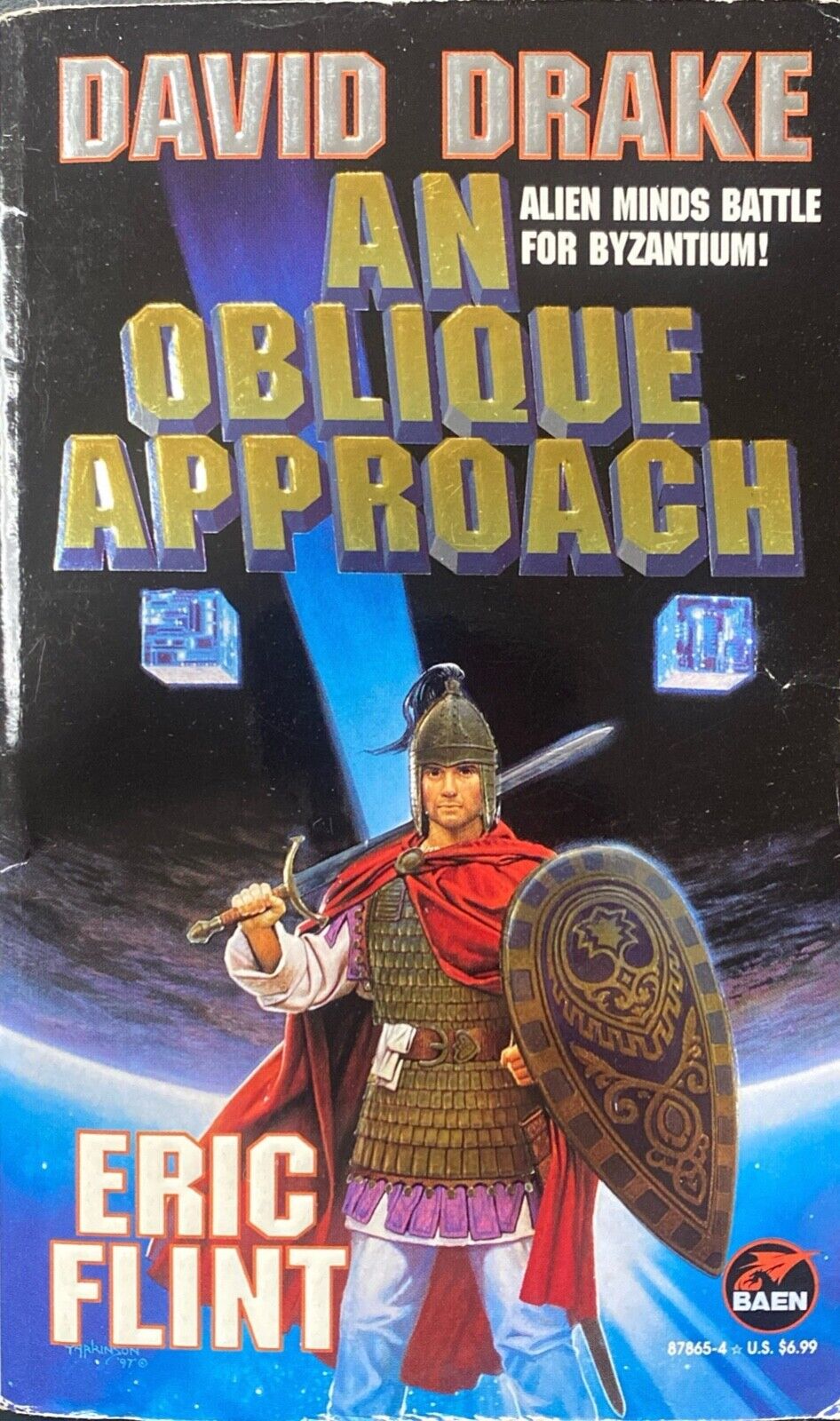An Oblique Approach by David Drake & Eric Flint 1998 Baen Paperback