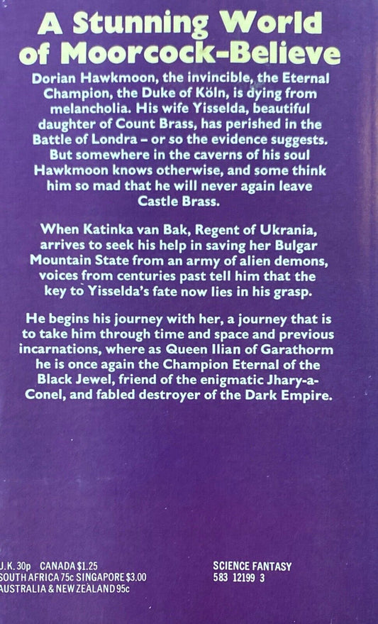 The Champion of Garathorm by Michael Moorcock 1973 Mayflower Paperback