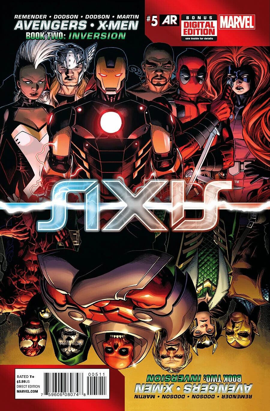 Marvel Comics Avengers & X-men: AXIS #5 Modern Age 2015