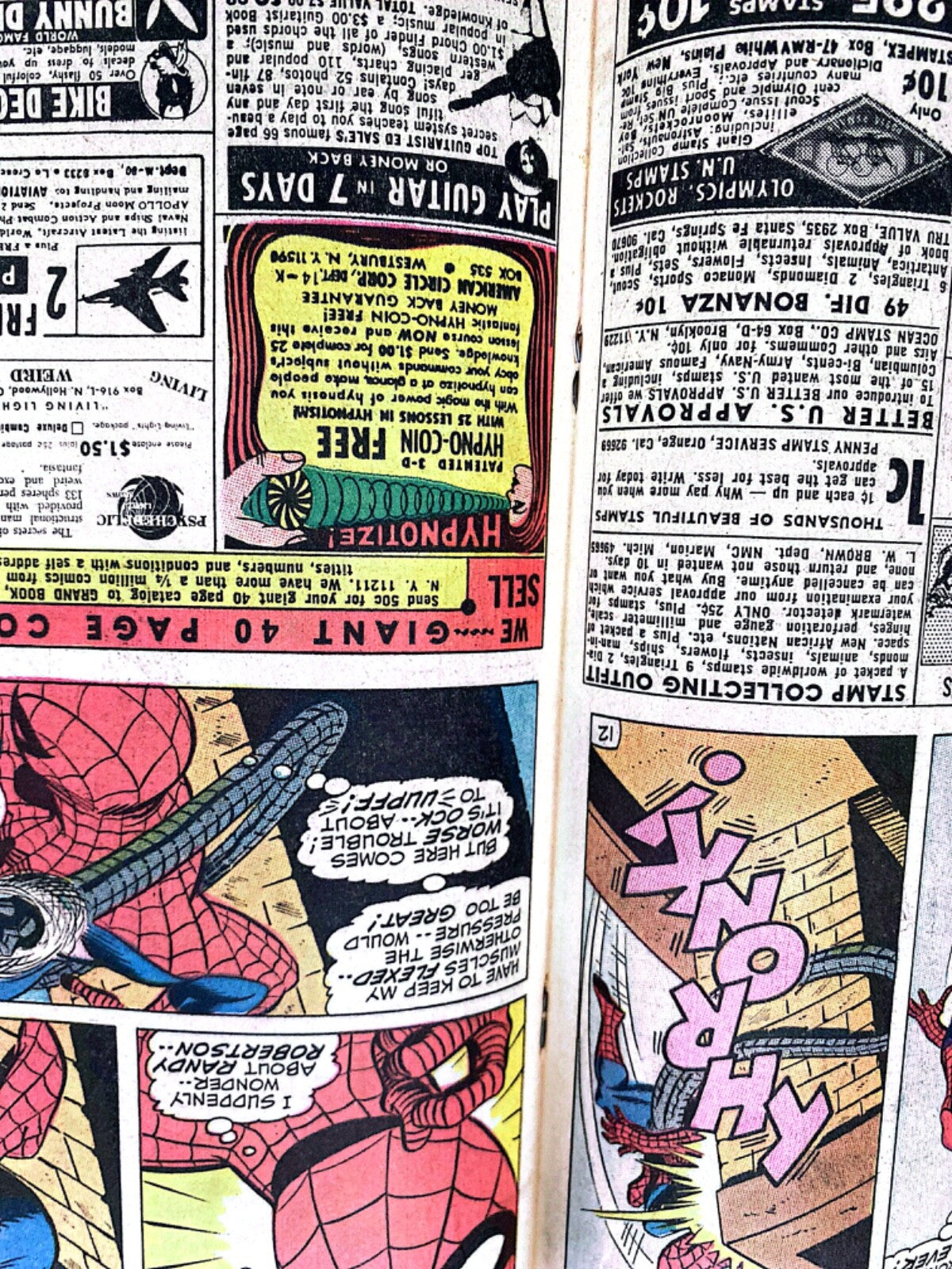 Marvel Comics Amazing Spider-man #89 Bronze Age 1970 Doctor Octopus