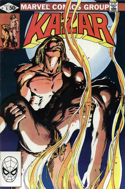 Marvel Comics Ka-zar the Savage #5 Bronze Age 1981