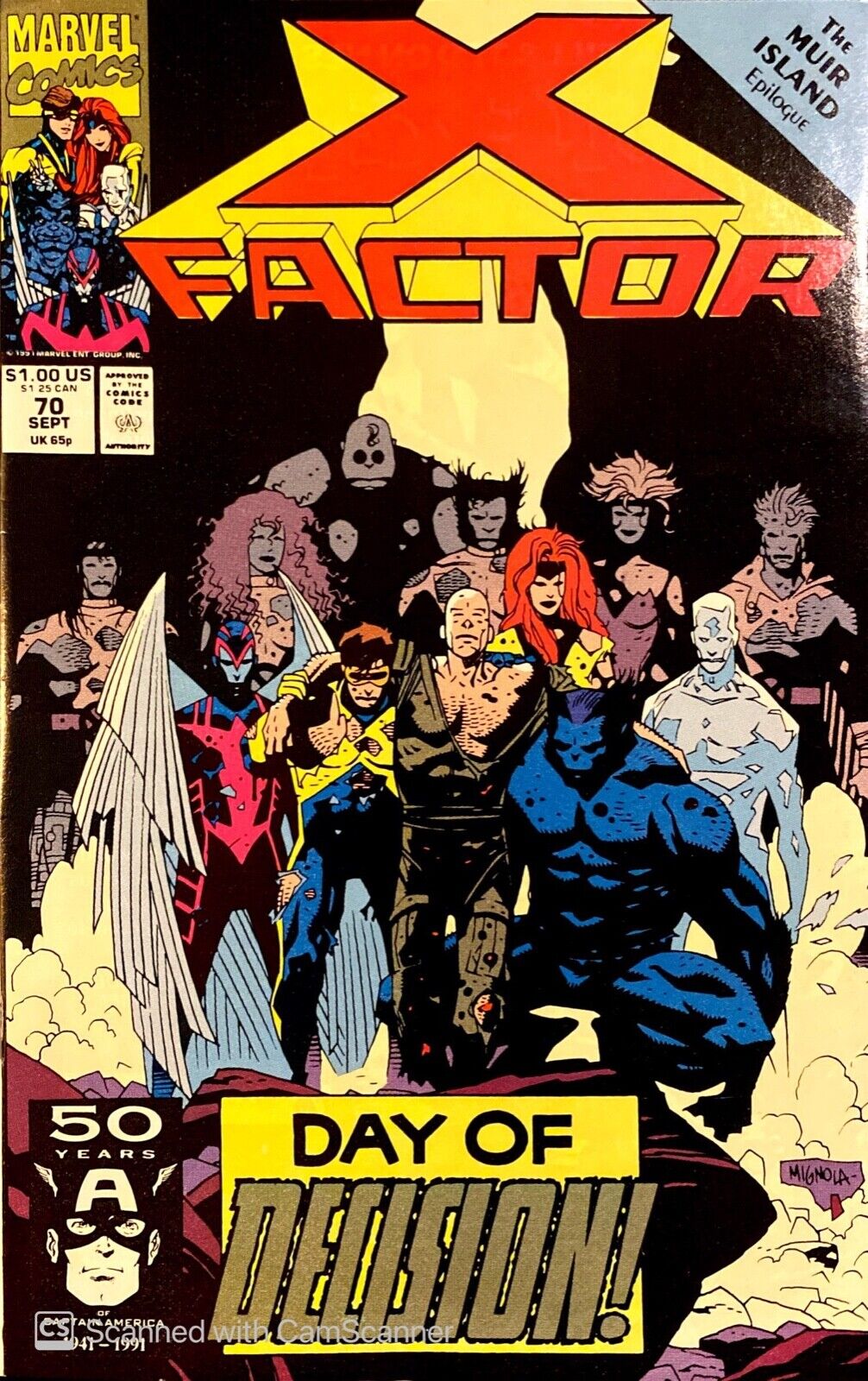 Marvel Comics X-Factor #70 Copper Age 1991
