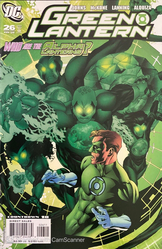 DC Comics Green Lantern #26 Modern Age 2008