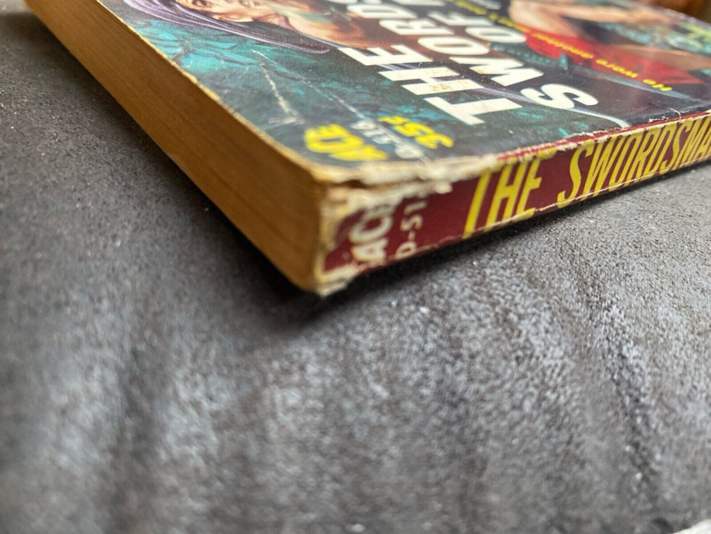 The Swordsman of Mars by Otis Adelbert Kline 1960 Ace D-516 Paperback