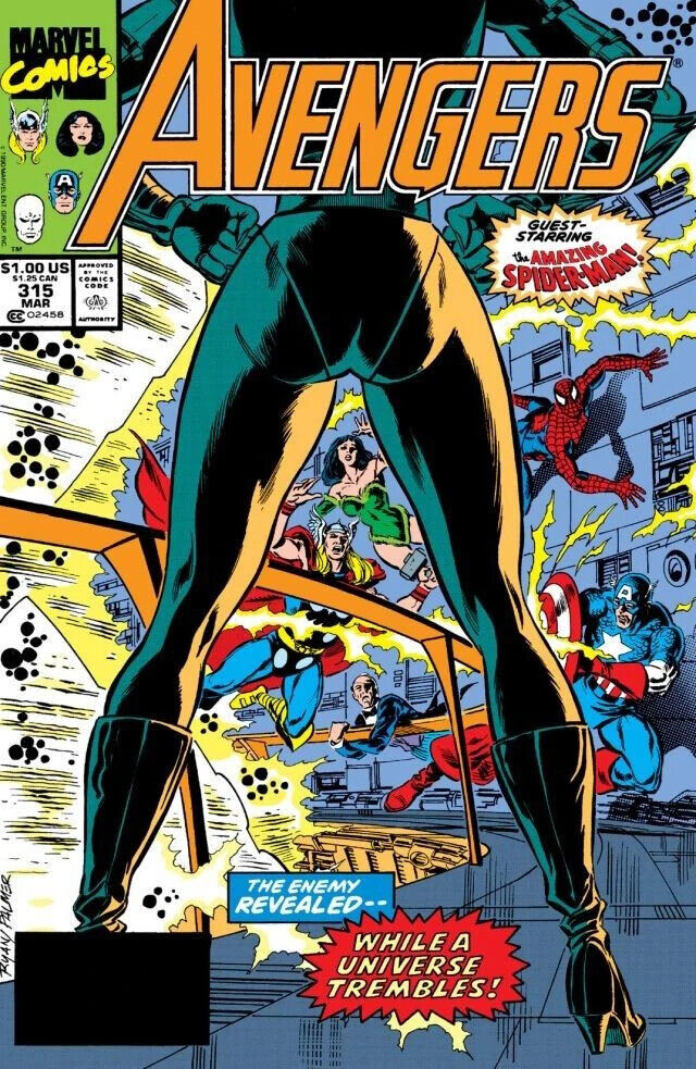 Marvel Comics Avengers #315 Copper Age 1990