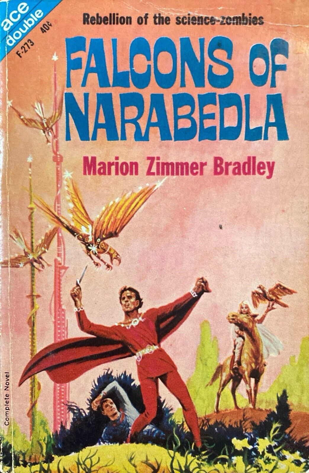 The Dark Intruder/Falcons of Narabedla by Marion Z Bradley 1964 Ace Double F-273