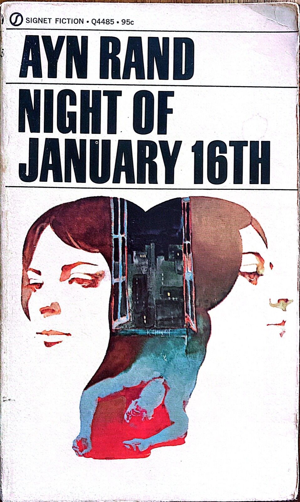 Night of January 16th by Ayn Rand 1971 Signet Q4485 Paperback