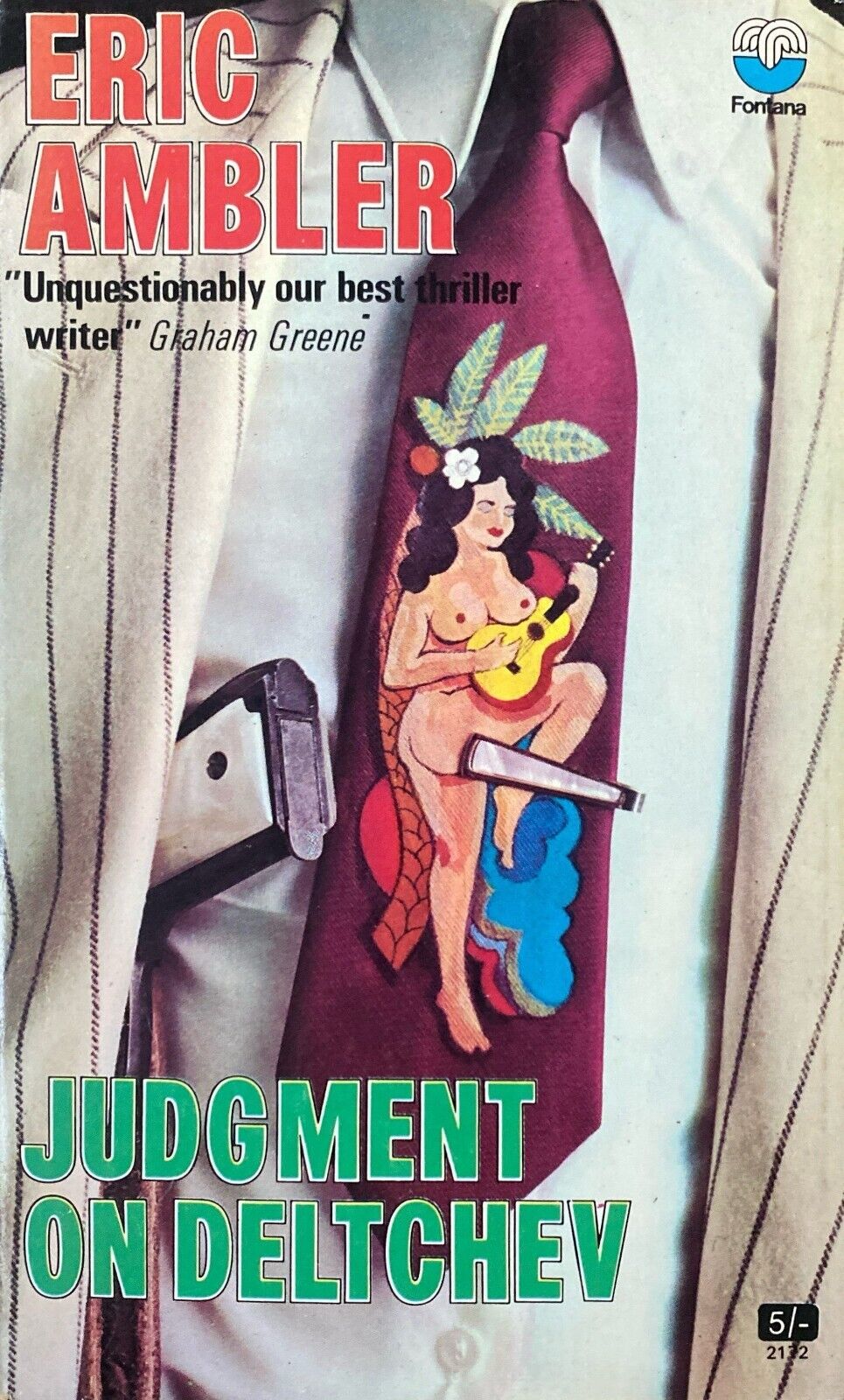Judgment on Deltchev by Eric Ambler 1969 Fontana Paperback UK Import