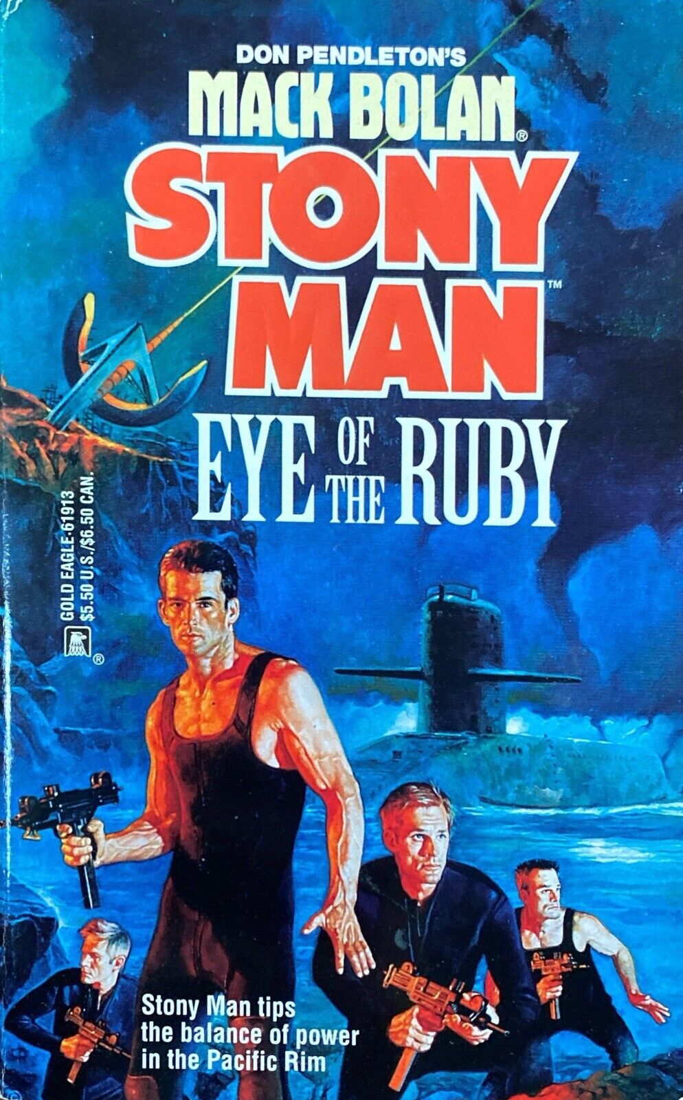 Don Pendleton's Mack Bolan - Stony Man Eye of the Ruby 1997 Gold Eagle Paperback