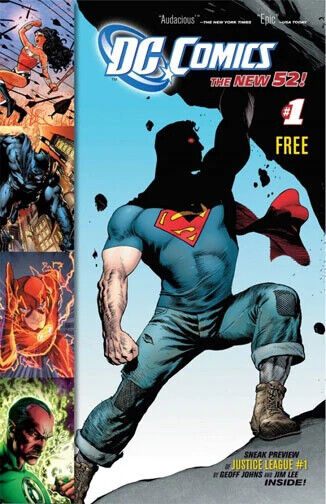 DC Comics The New 52! #1 Free Modern Age 2011